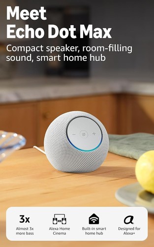 Amazon echo dot max - amazon, (newest