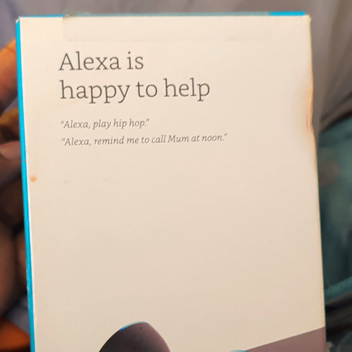 Amazon echo smart speaker blue - echo,