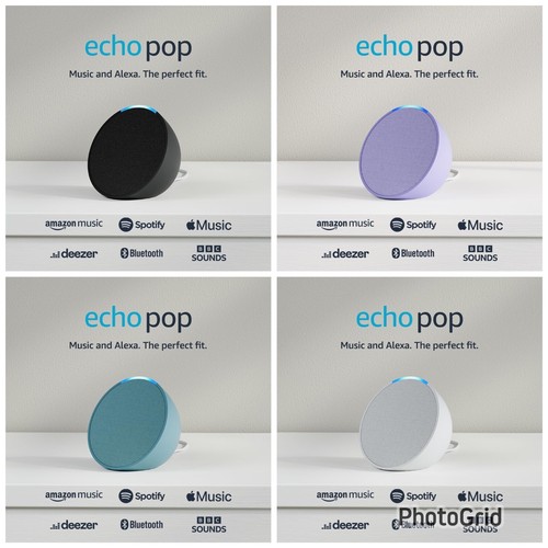 Amazon echo pop full - amazon, sound