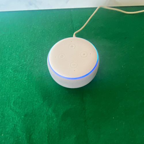 Amazon echo dot white smart - white,