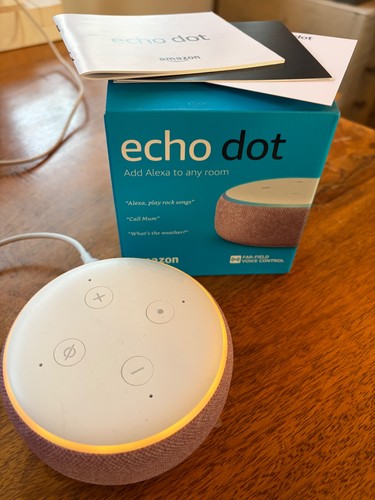 Amazon echo dot 3rd gen - gen, smart