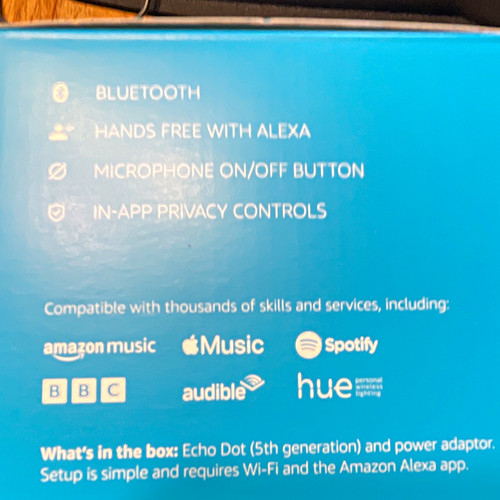 Amazon echo dot - dot, gen)